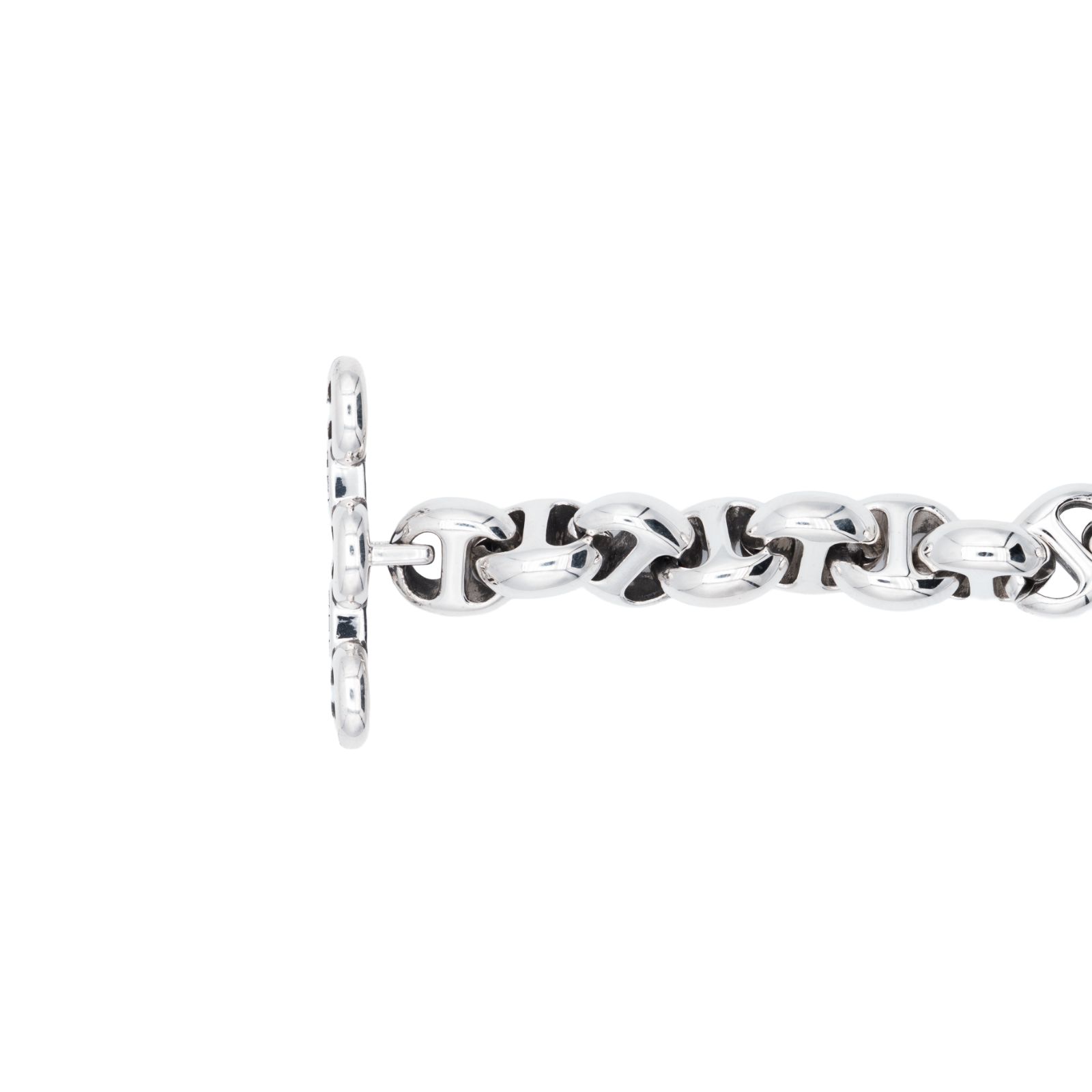 新品】HOORSENBUHS ホーセンブース 10mm Open Link Bracelet Silver
