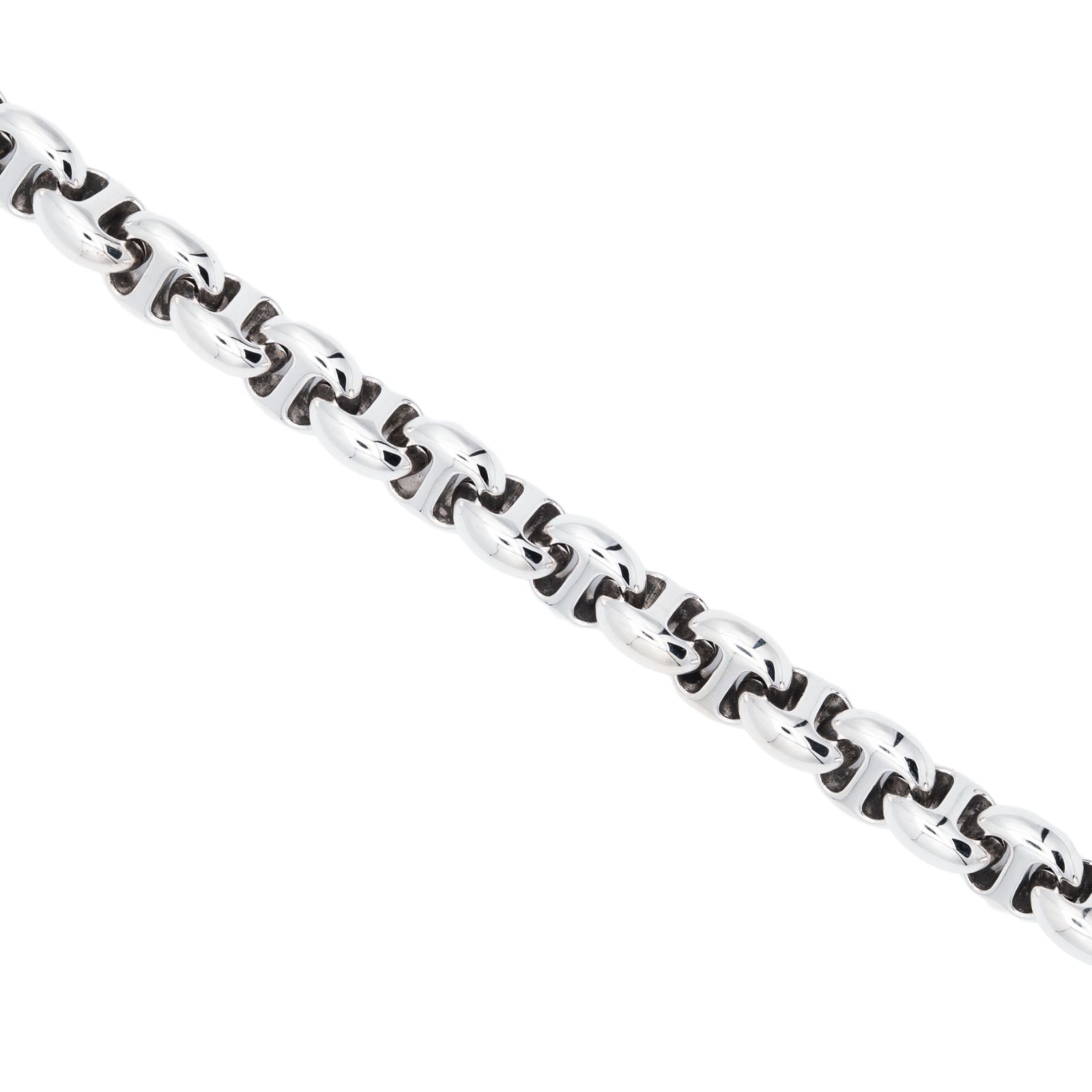 新品】HOORSENBUHS ホーセンブース 10mm Open Link Bracelet Silver