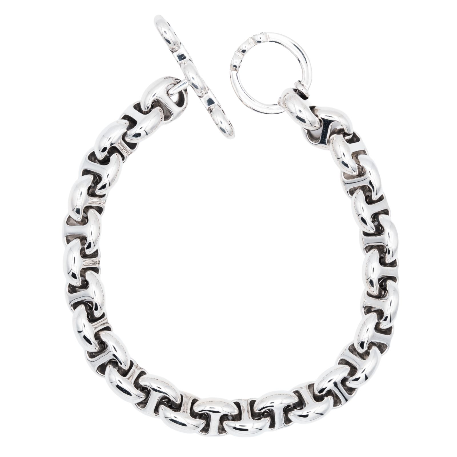 新品】HOORSENBUHS ホーセンブース 10mm Open Link Bracelet Silver