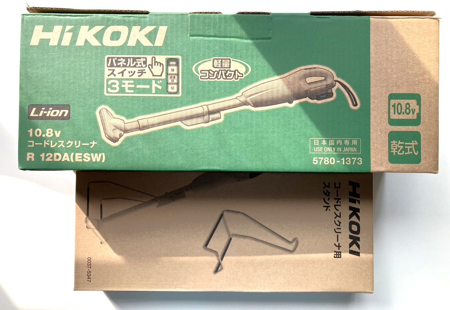 HIKOKI コードレスクリーナ　R 12DA(ESW) フィルター付き ハイコーキ 軽量＆コンパクト コードレスクリーナ 特別セット R