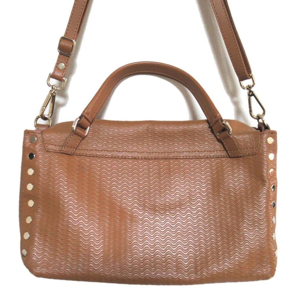 新品同様 ZANELLATO ザネラート ポスティーナ 2WAY ショルダーバッグ