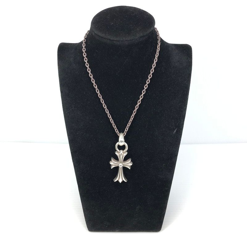 中古品】CHROME HEARTS クロムハーツ スモールCHクロスWベイル