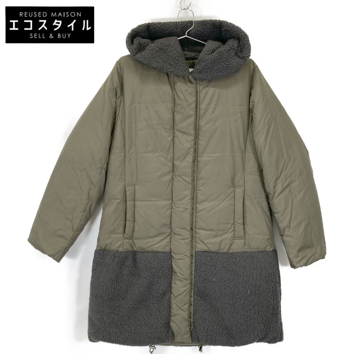 HUNTINGWORLD　ボアコート ツーブロッキングボアコート | allureville (Women)/アルアバイル