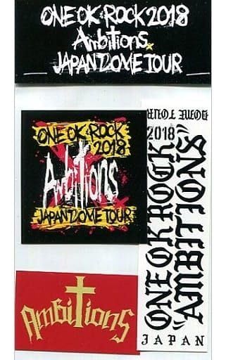ONE OK ROCK（ワンオクロック）2018 AMBITIONS JAPAN DOME TOUR グッズ