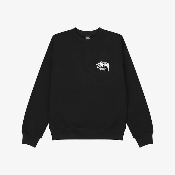 ステューシー ステューシー STUSSY STOCK SEOUL CREW スウェット 