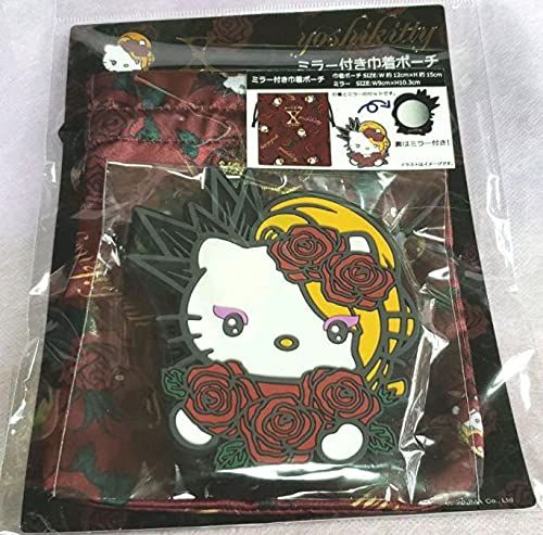 【新品未使用】X JAPAN YOSHIKI ヨシキティミラー小物入れ整理に！ X JAPAN YOSHIKI yoshikitty（ヨシキティ）公式グッズ 1000個限定