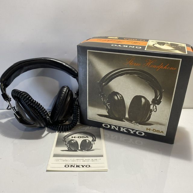 ONKYO オンキョー ヘッドホン ヘッドフォン H-05A [管理No