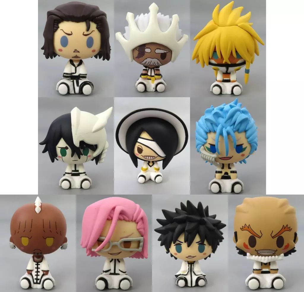 BLEACHブリーチ一番くじ　E賞全10種セット　おまけ付き 中古】トレーディングフィギュア 全10種セット 十刃ちょこのっこ 「一