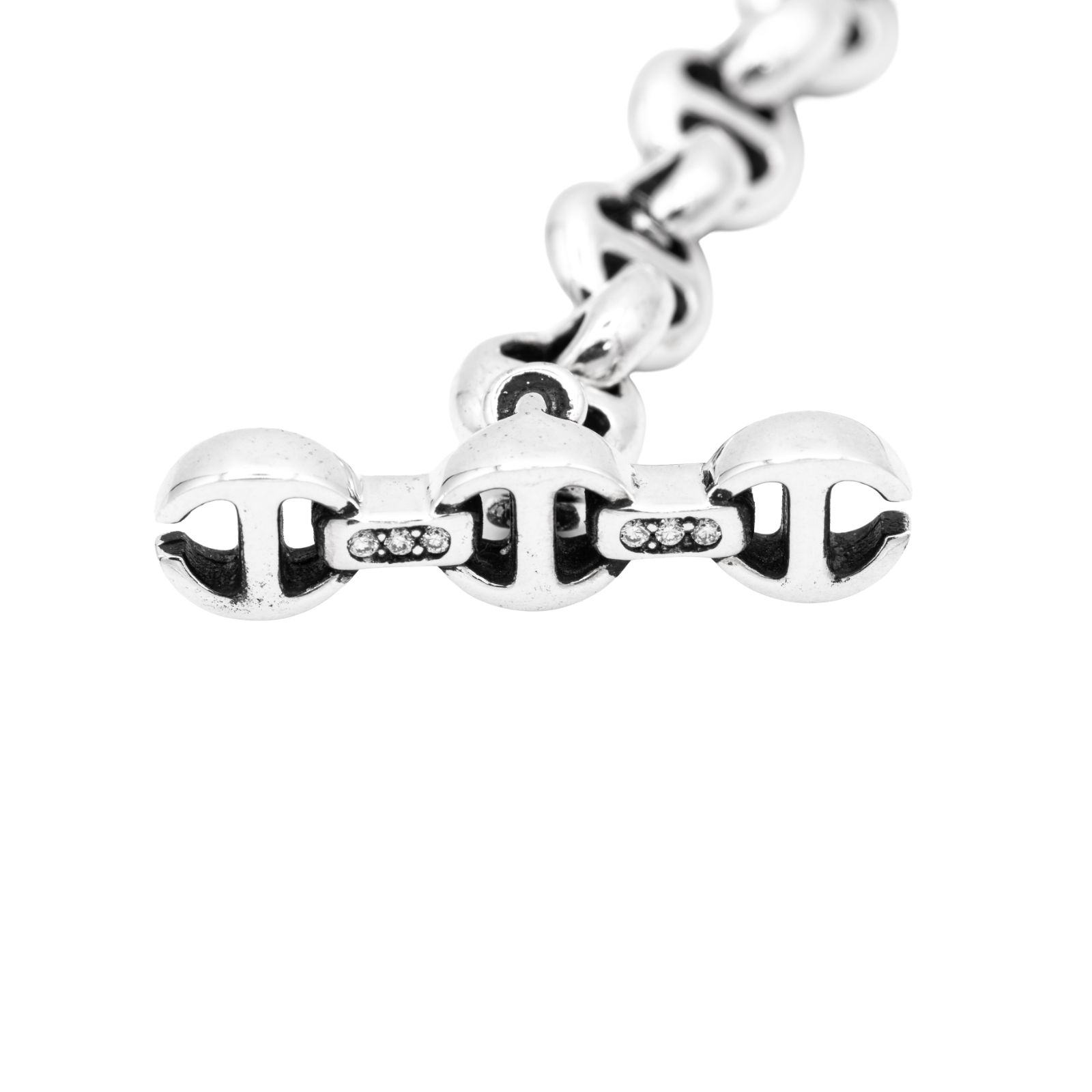 新品】HOORSENBUHS ホーセンブース 5mm Open Link Necklace Silver 