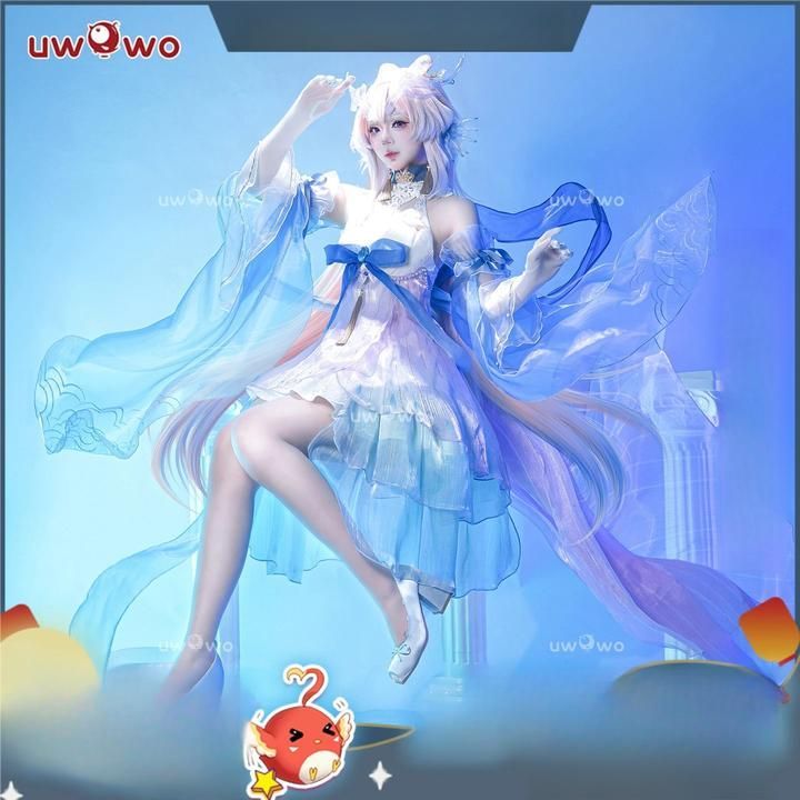 悠窩窩 原神 珊瑚宮心海 龍女珠漣断 コスプレ 衣装 meilu 51209