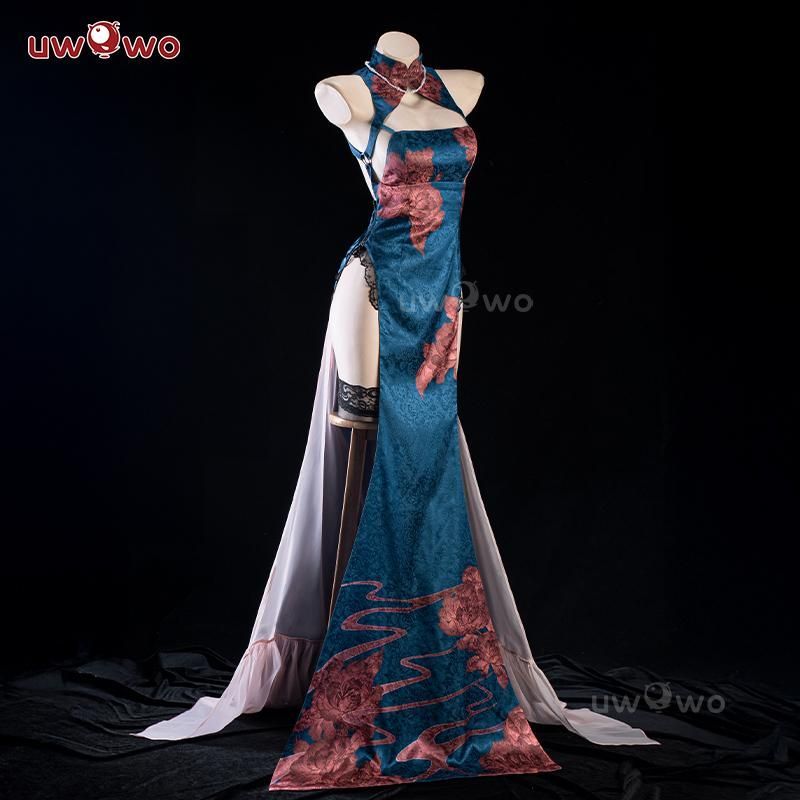 悠窩窩 コスプレ 衣装 アズールレーン 建武 旗袍 meilu 51210