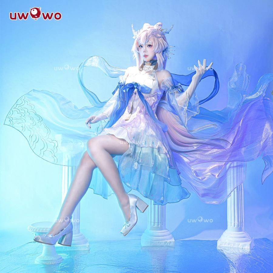 悠窩窩 原神 珊瑚宮心海 龍女珠漣断 コスプレ 衣装 meilu 51210