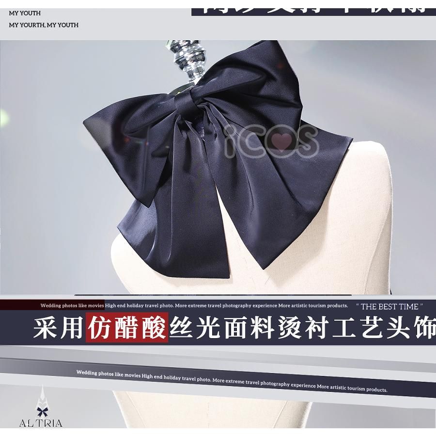  ICOS Fate Grand Order アルトリア ペンドラゴン 第三再臨 黒ドレス コスプレ衣装 女性用 meilu 51210 その他 キャラクター衣装