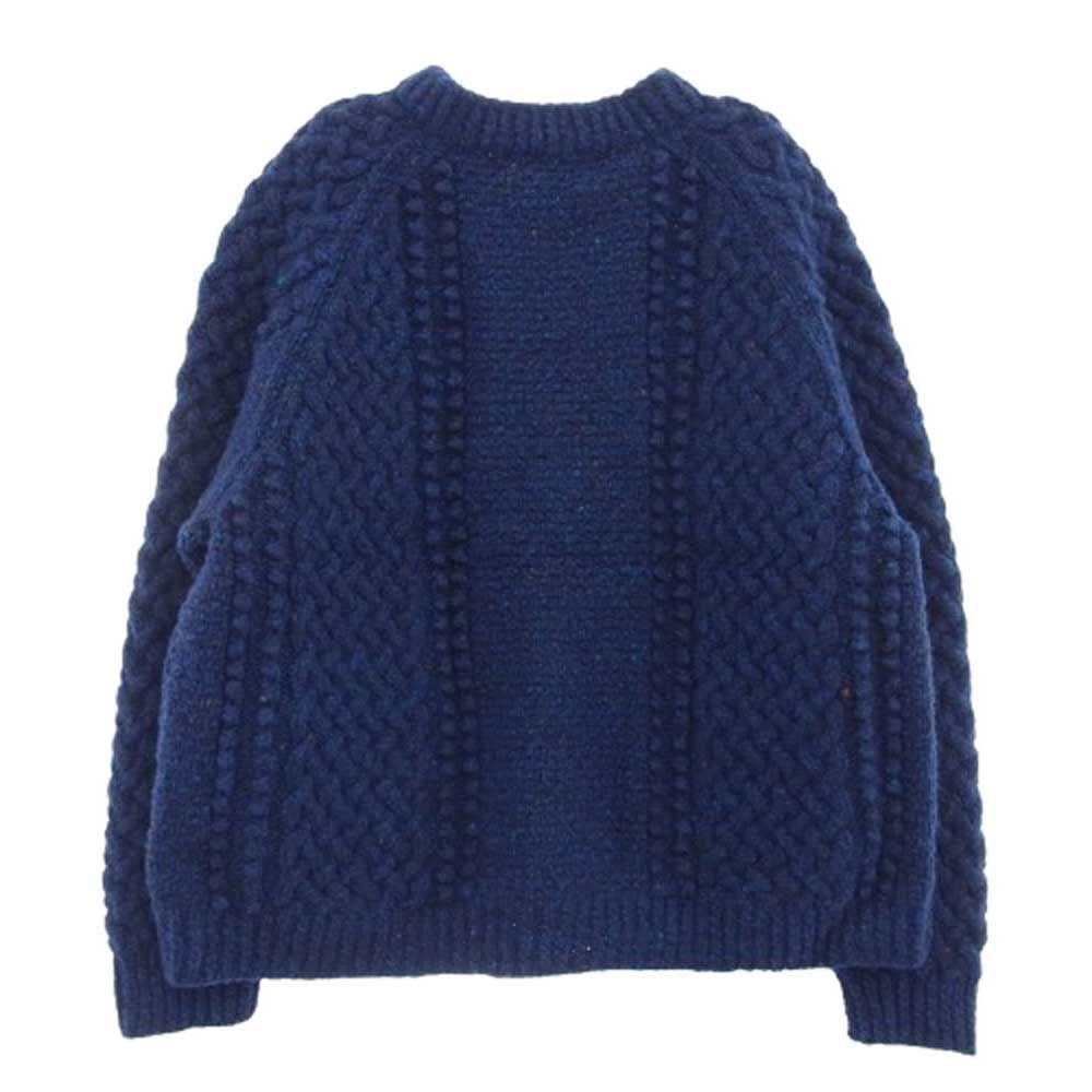 INVERALLAN インバーアラン 茶タグ 4A GOLFER CARDIGAN アランニット