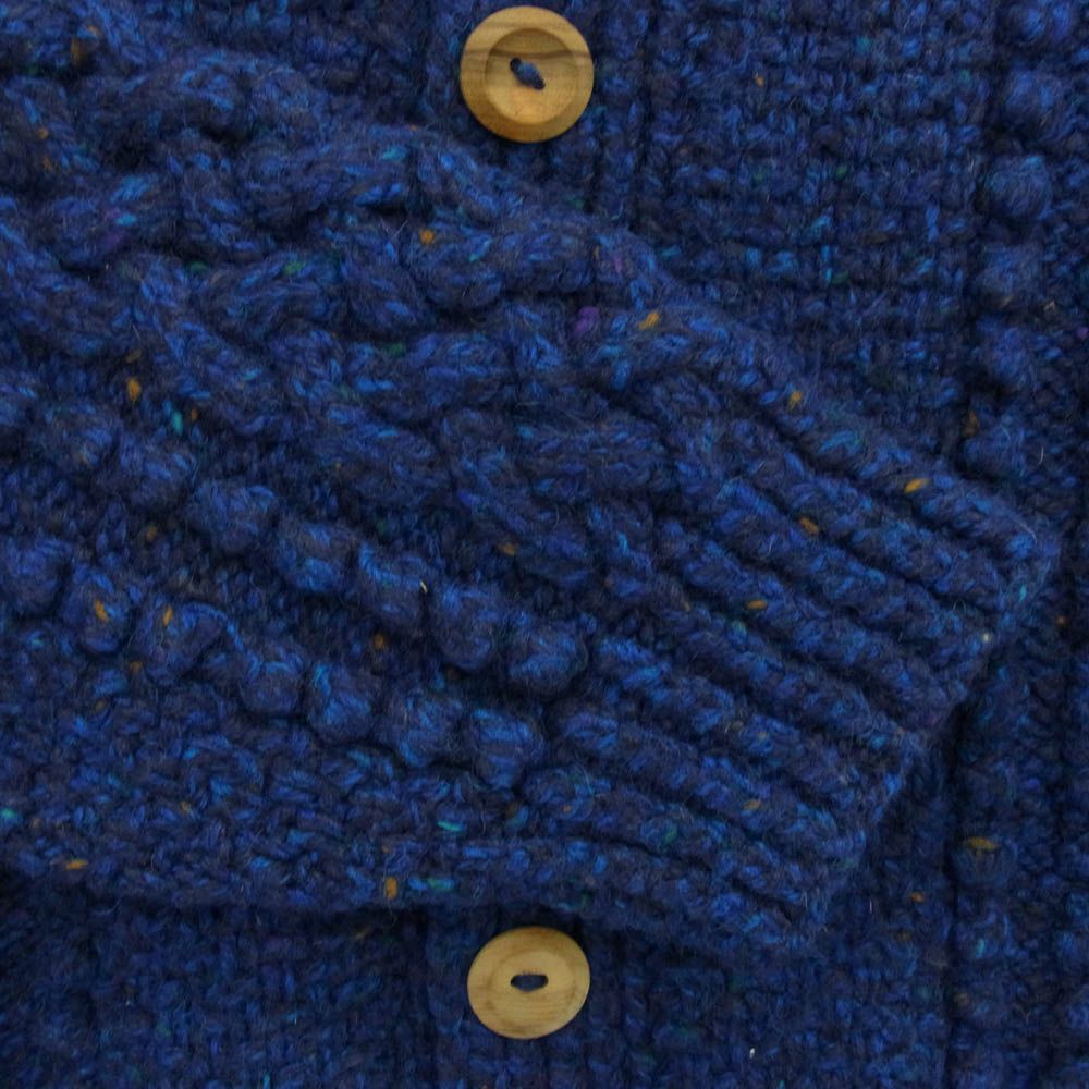 INVERALLAN インバーアラン 茶タグ 4A GOLFER CARDIGAN アランニット