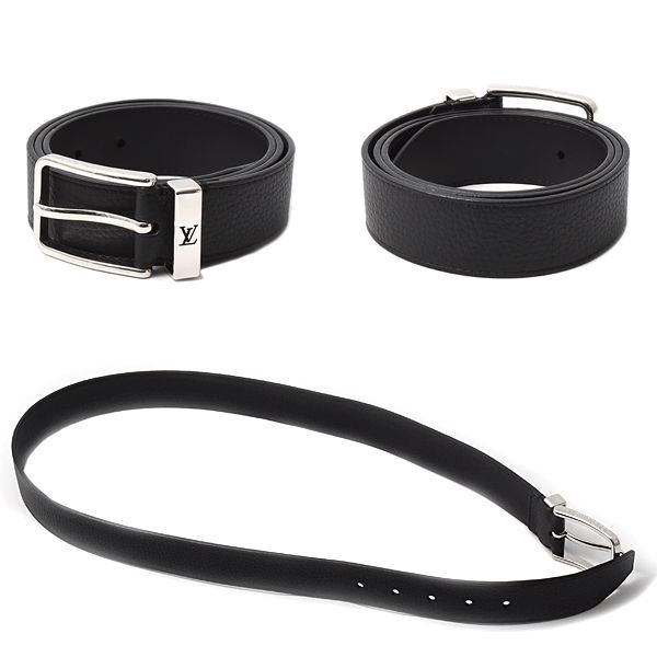 ルイヴィトン ベルト メンズ サンチュールポンヌフ 95サイズ トリヨン