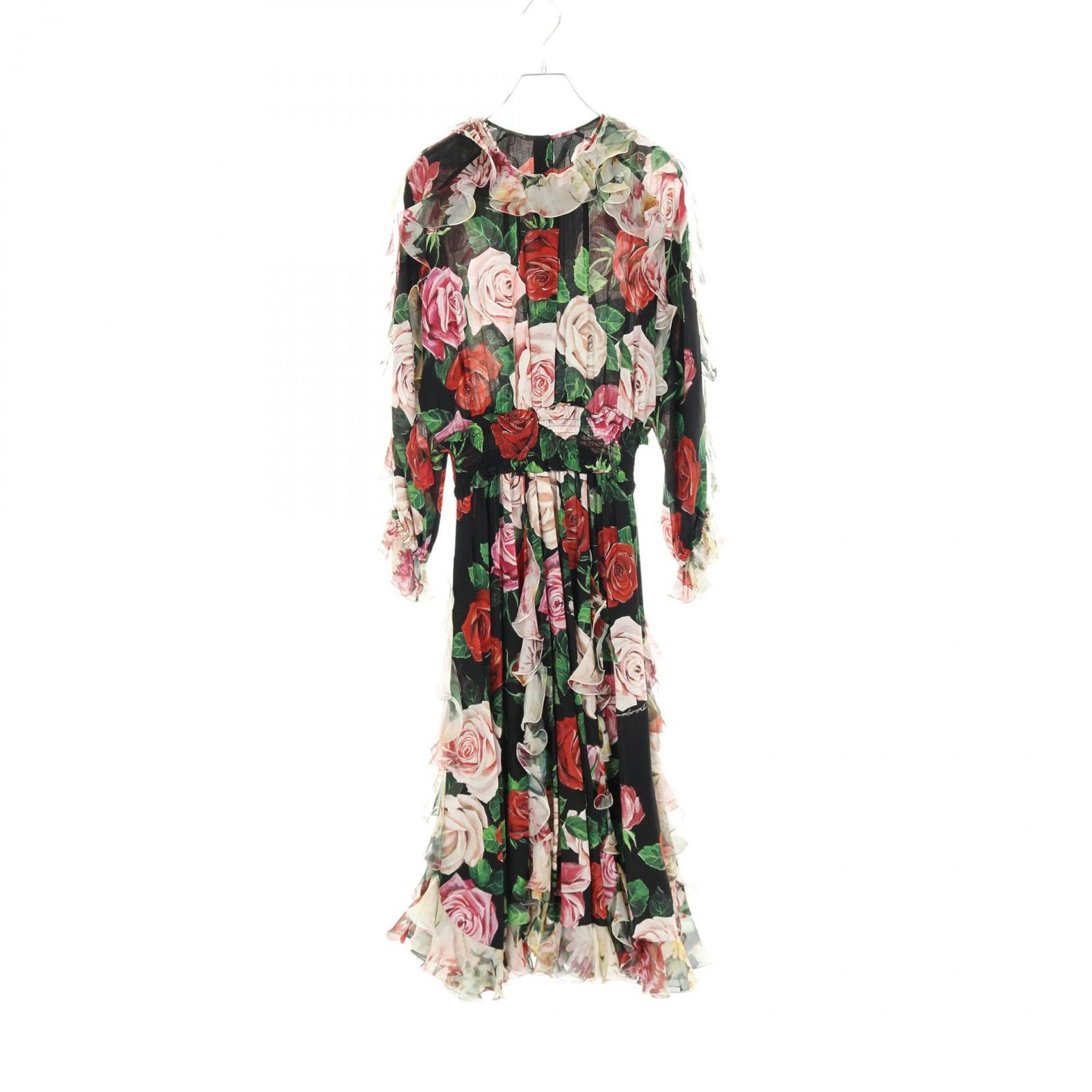 ドルチェアンドガッバーナ DOLCE & GABBANA ワンピース シルク 花柄