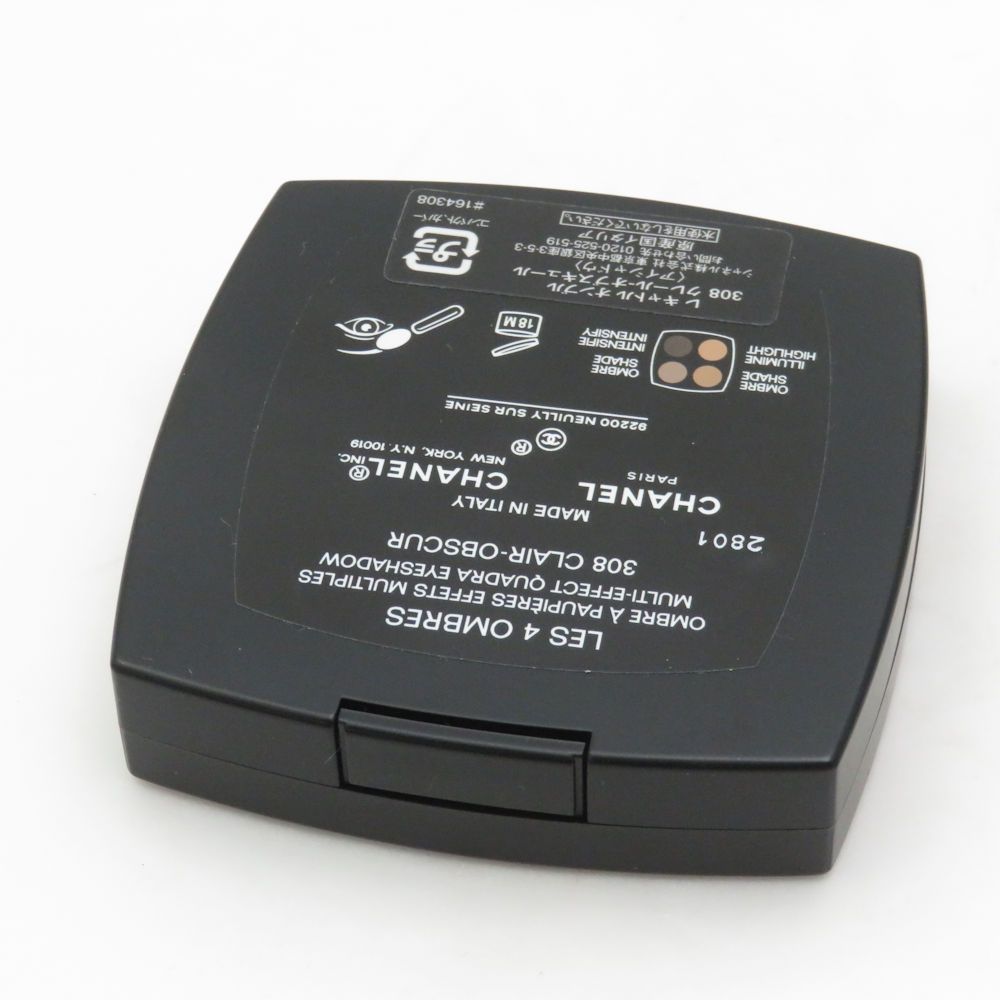 美品 CHANEL シャネル レ キャトル オンブル アイシャドウ 2g 308