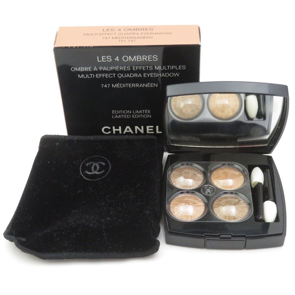 美品 CHANEL シャネル レ キャトル オンブル アイシャドウ 2g 747