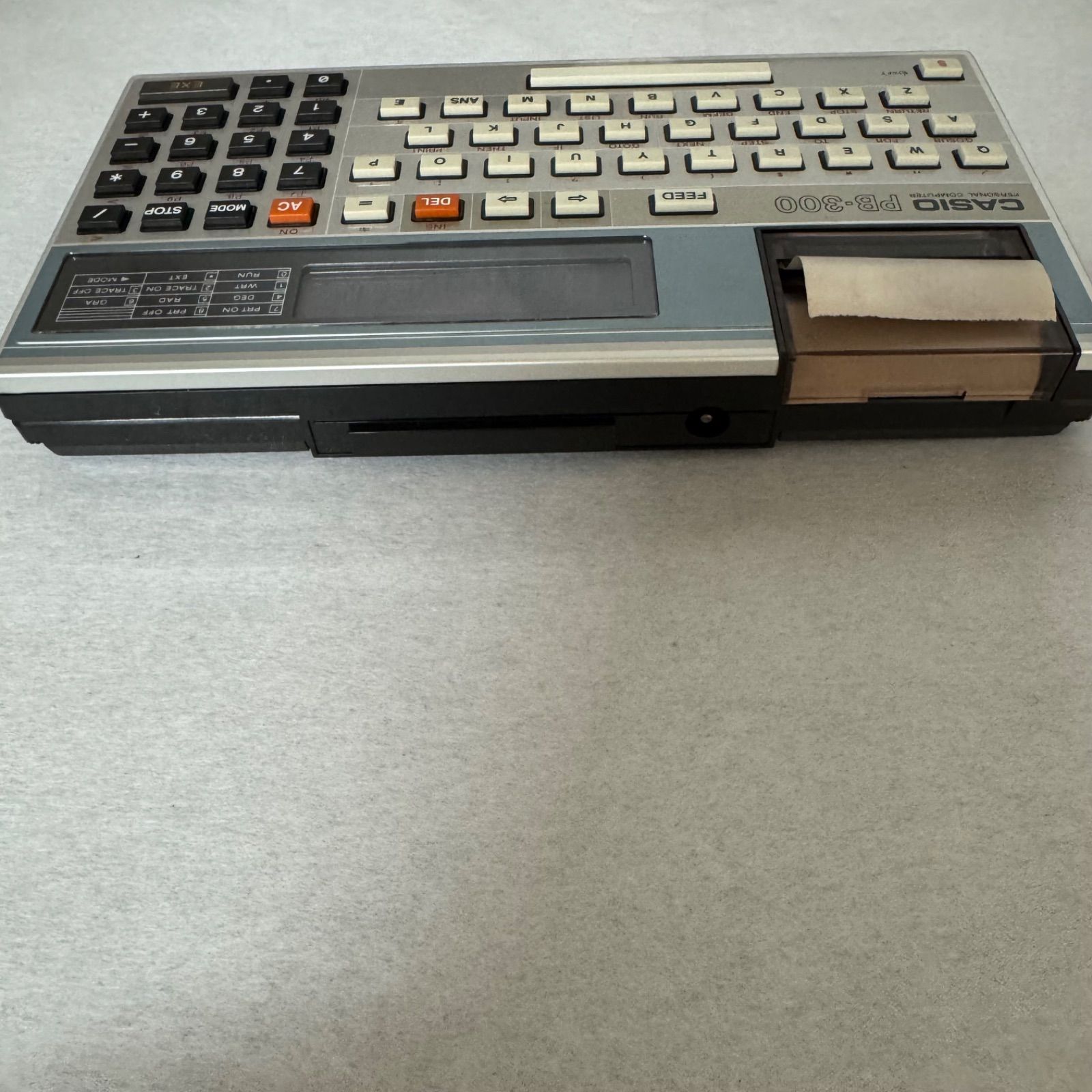 通電確認済 CASIO カシオ ポケットコンピュータ PB-300 昭和レトロ