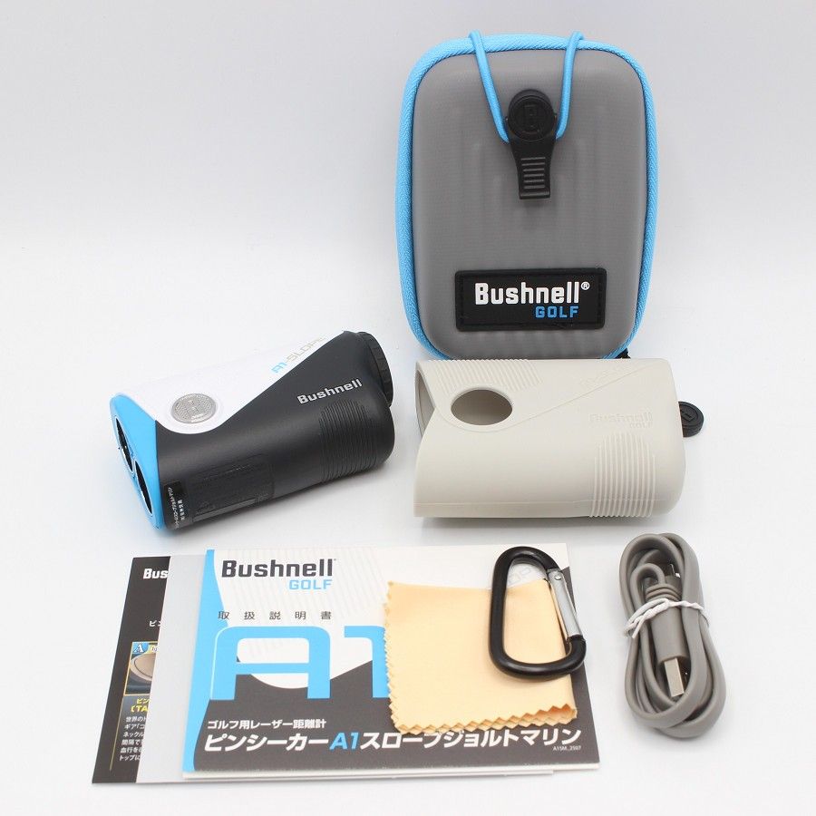 美品】Bushnell PINSEEKER A1 SLOPE JOLT マリン ゴルフ用レーザー距離