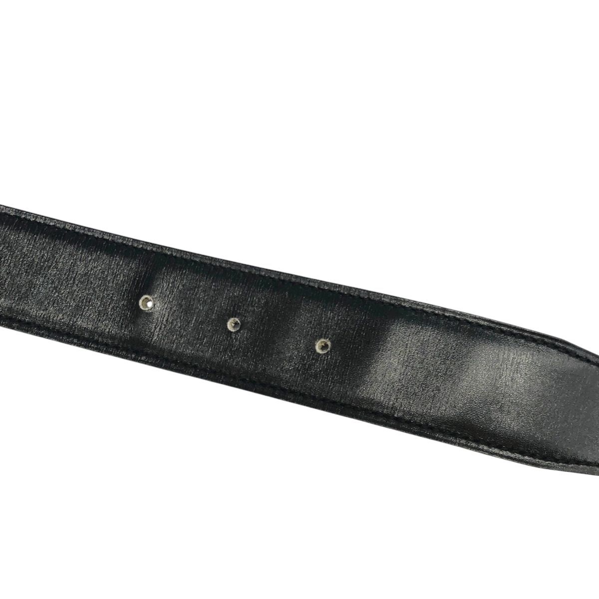 中古】 HERMES エルメス コンスタンス リバーシブル Hベルト ブラックx