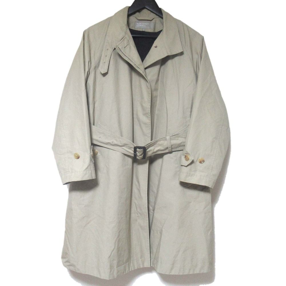 美品 MARGARET HOWELL マーガレットハウエル PROOFED COTTON COATING