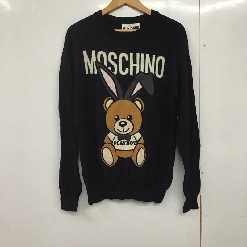 MOSCHINO モスキーノ ニット、セーター 長袖 layboy Toy Bear セーター