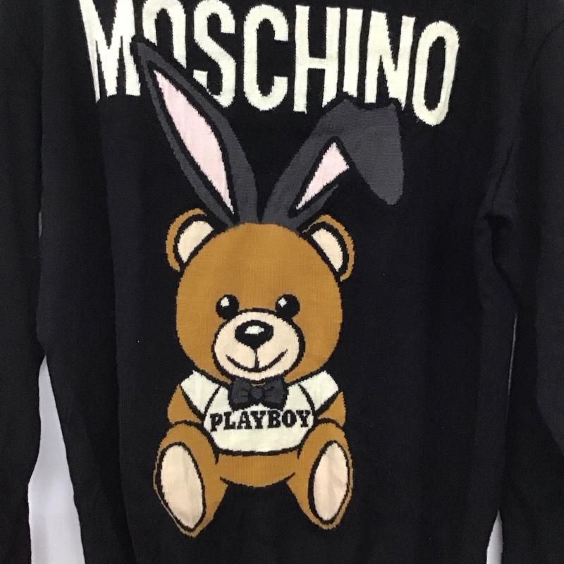 MOSCHINO クマ柄 長袖セーター MOSCHINO モスキーノ ニット、セーター 長袖 layboy Toy Bear セーター