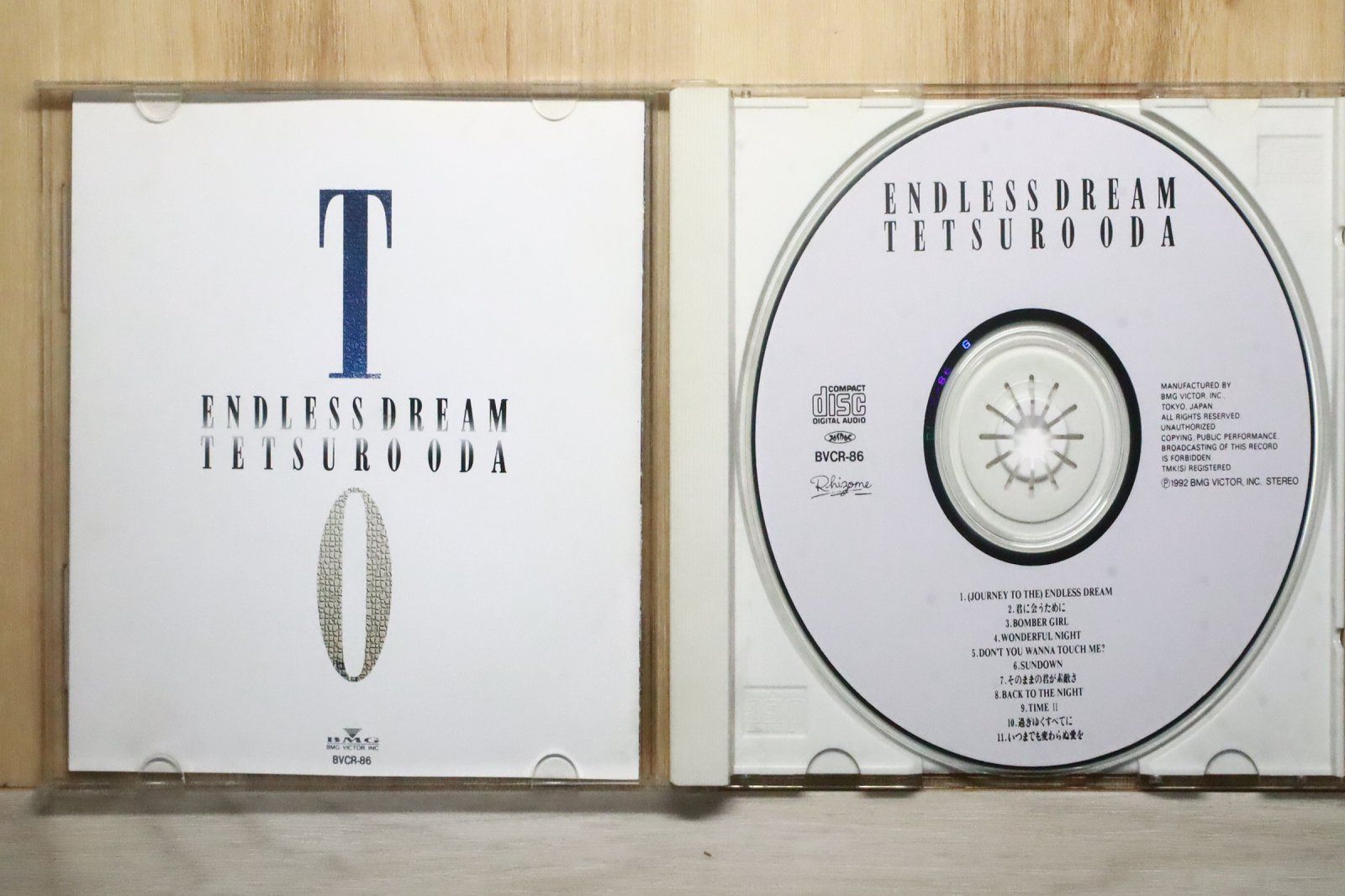 国内盤CD☆織田哲郎/Tetsuro Oda□ ENDLESS DREAM 【BVCR86