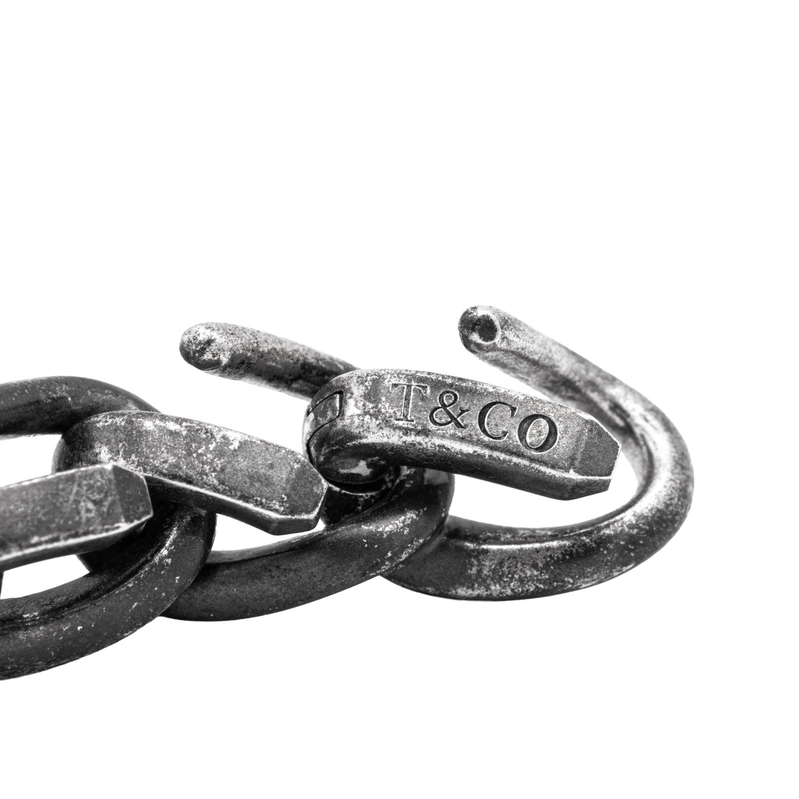 TIFFANY & Co.】ティファニー フォージ ラージ リンク ネックレス