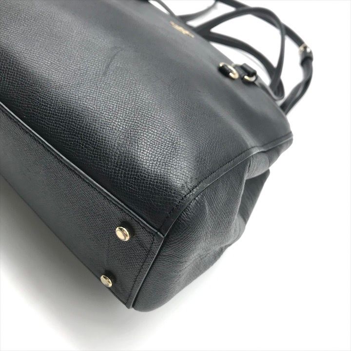 COACH コーチ ハンドバッグ 2way レザー ブラック K119 coach コーチ  