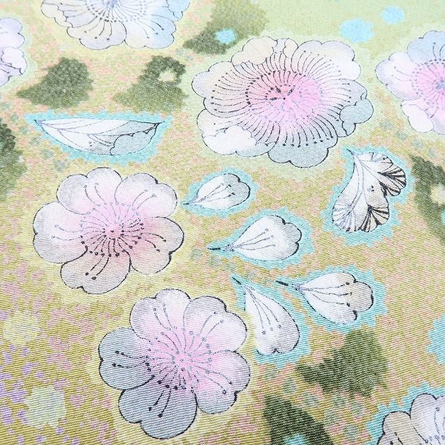 専用Y3686◇美品 正絹 さが美謹製 辻が花 絞り 手縫い仕立て 訪問着 着物 専用Y3686◇美品 正絹 さが美謹製 辻が花 絞り 手縫い仕立て 訪問着