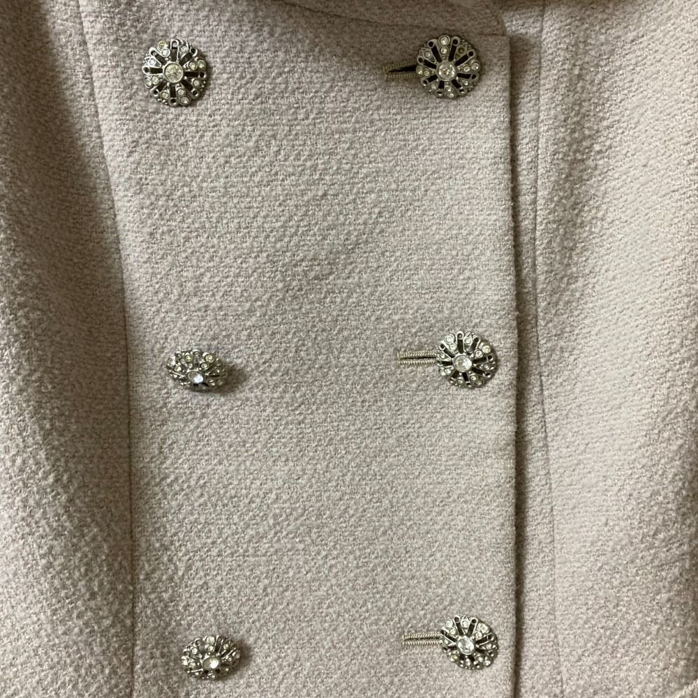良品 FOXEY フォクシー Jewel Jacket ダブルブレスト ショートコート