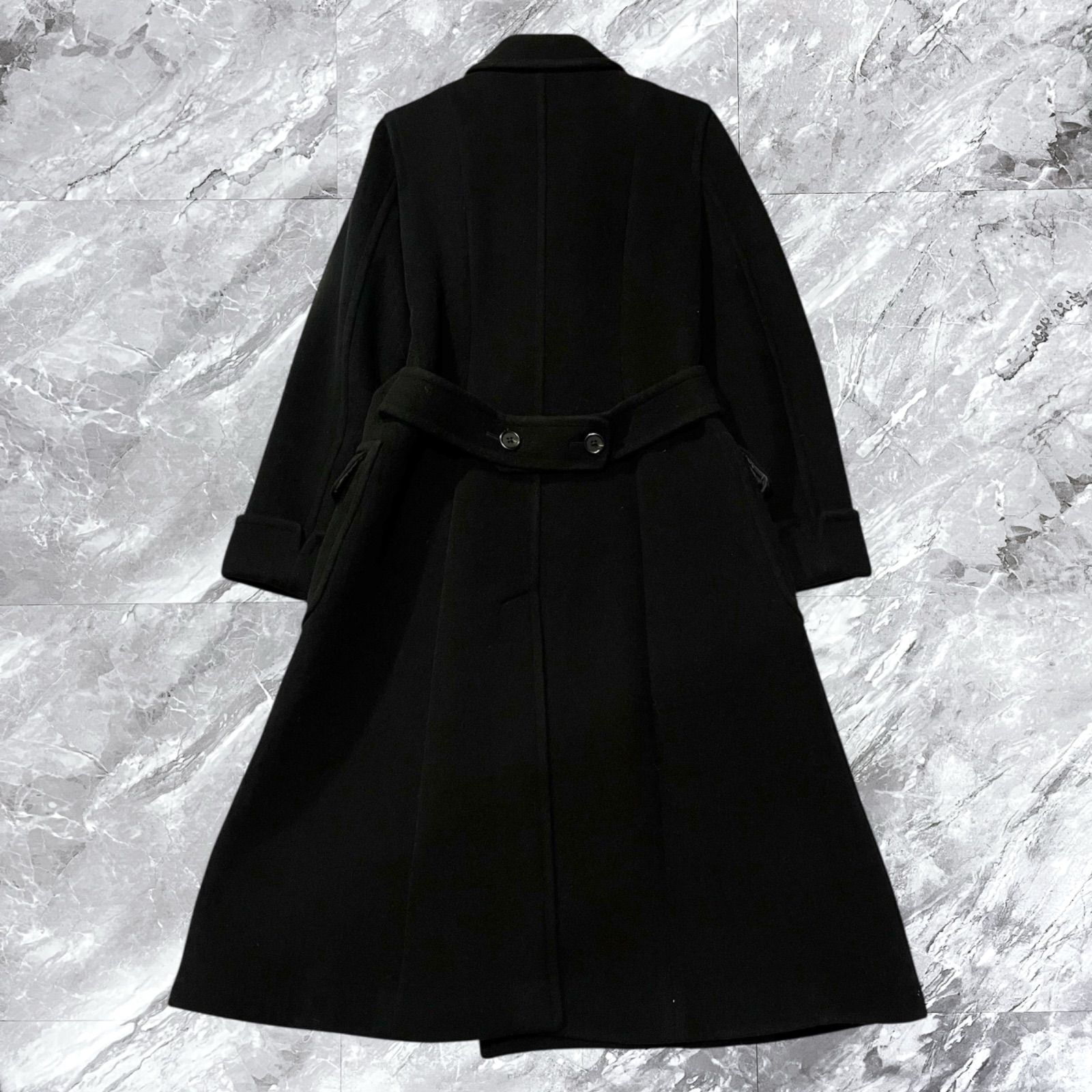 極美品✨　ポロラルフローレン　チェスターコート　ロング　ウール　ブラック 極美品 大きいサイズ RALPH LAUREN ラルフローレン チェスターコート