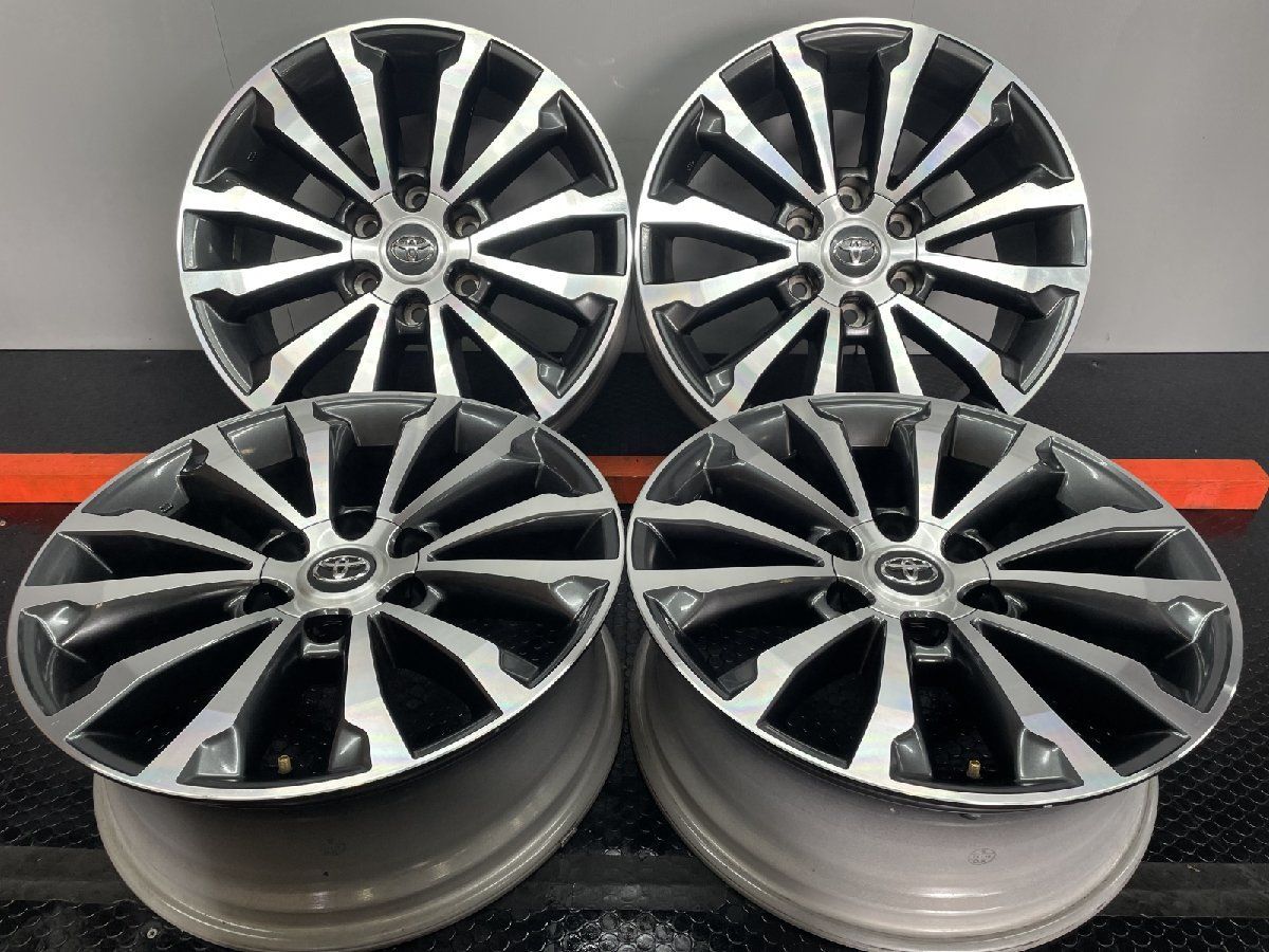 ランクル　プラド 19インチ ホイールセット 4本 楽天市場】トヨタ 150ランドクルーザー プラド 純正アルミホイール 19