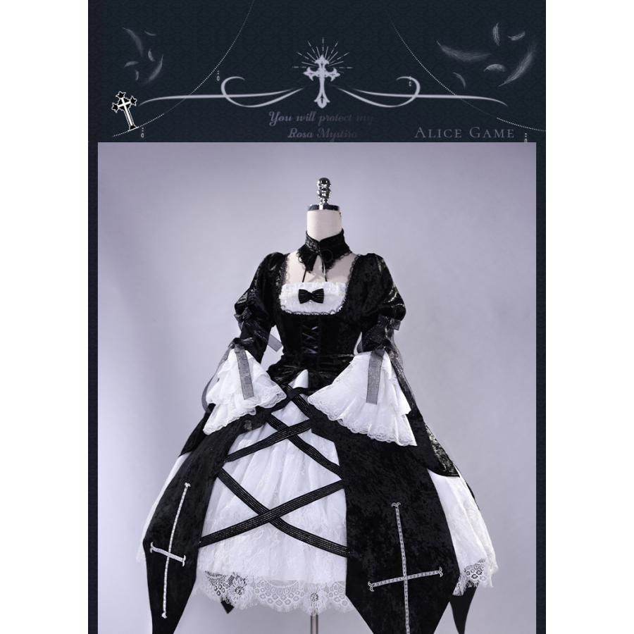  ICOS ローゼンメイデン 水銀燈 ゴシックロリータ コスプレ衣装 meilu 51210 その他 キャラクター衣装