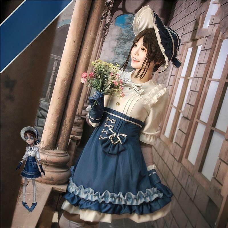 初獣猫 第五人格 庭師 衣服 蘭閨驚夢 コスプレ衣装 ロリータ アニメセット 女性用 meilu 51209