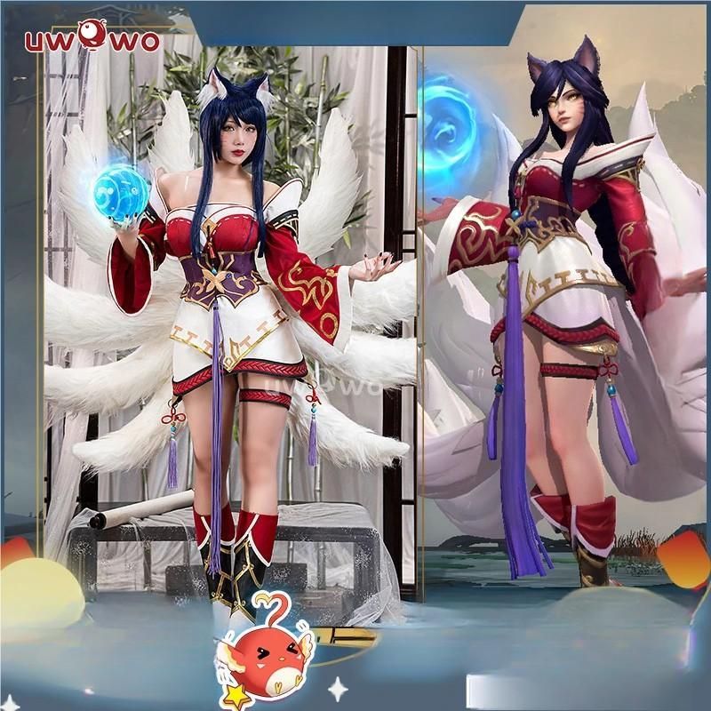 高品質 Uwowo悠窩窩 リーグ オブ レジェンド アリ コスプレ 衣装 meilu 51205