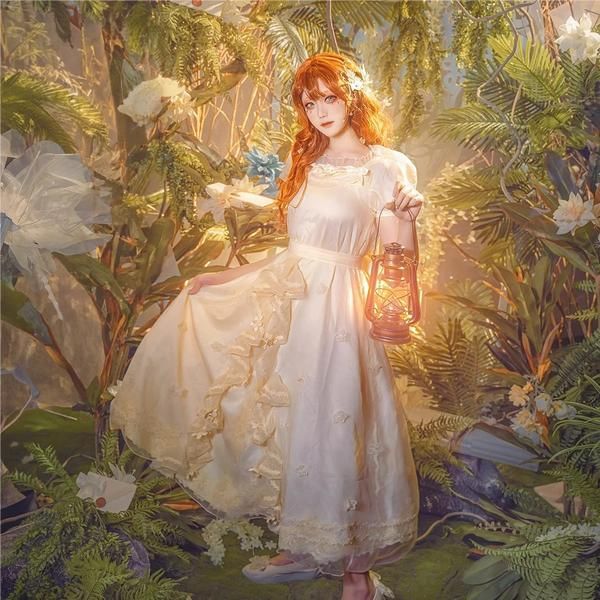 Identity V 小さな女の子 エウリュディケ コスプレ衣装 フルセット meilu 51209