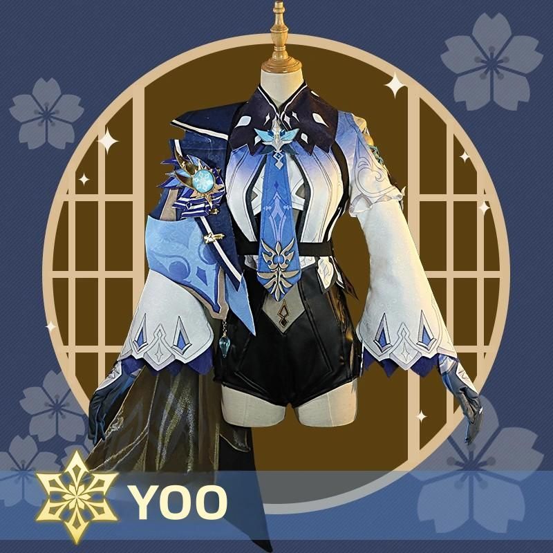 高品質 原神 エウルア コスプレ衣装 フルセット meilu 51205