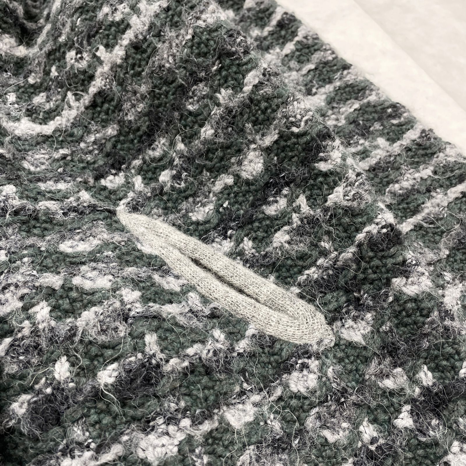 MISSONI ミッソーニ ロングコート ニット 総柄 アルパカ ウール マルチ