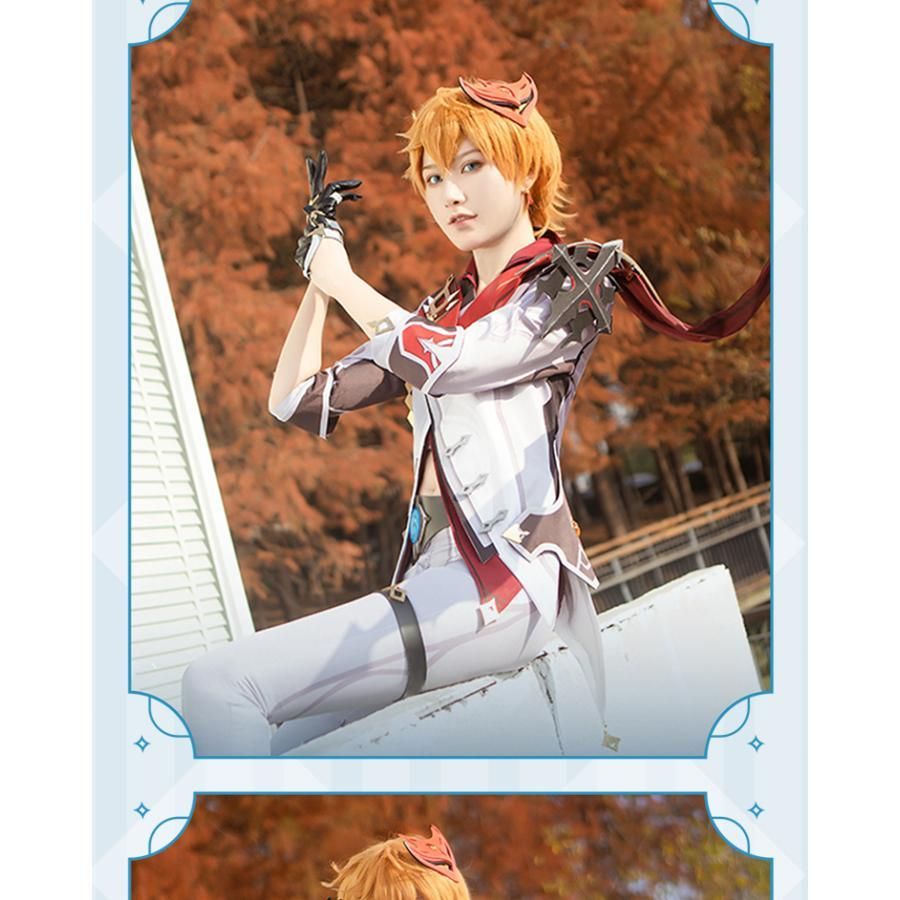  原神 公子 タルタリヤ コスプレ ゲーム セット 男性用 女性用 meilu 51209 その他 キャラクター衣装