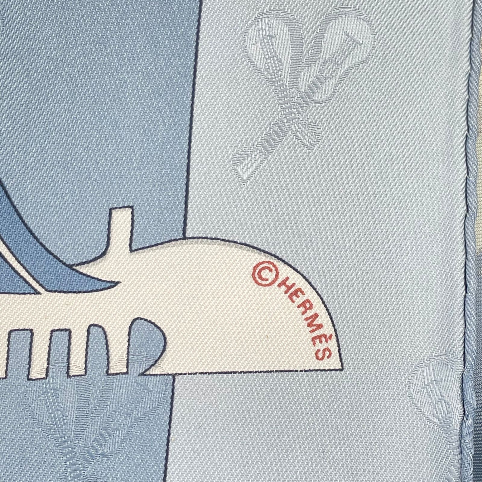 極美品　エルメス　カレ90 ベニスのカーニバル　スカーフ　シルク エルメス カレ90 スカーフ LE CARNAVAL DE VENISE（ベニスのカーニバル）