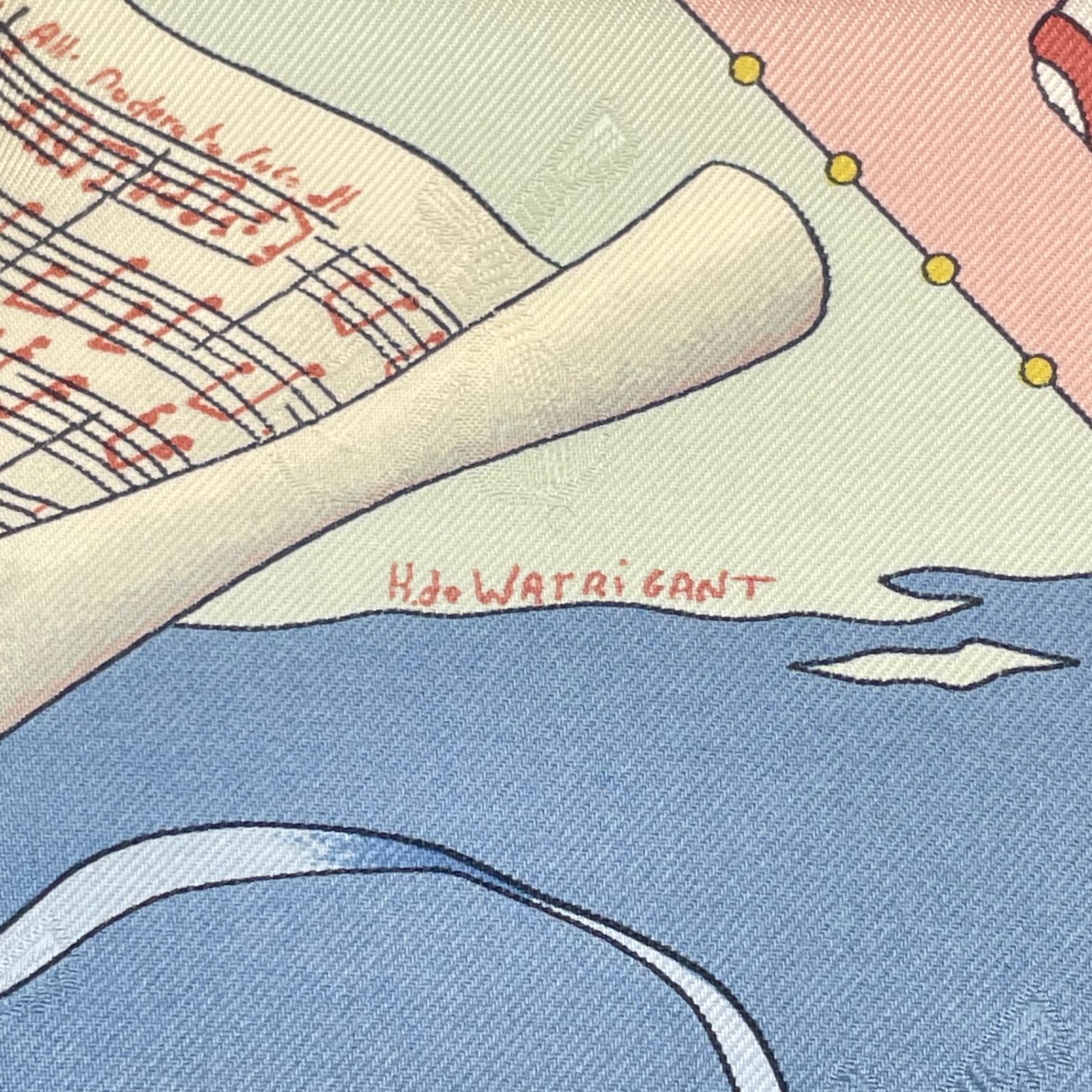 極美品　エルメス　カレ90 ベニスのカーニバル　スカーフ　シルク 新品同様 HERMES エルメス カレ90 CARNAVAL DE VENISE ベニスの