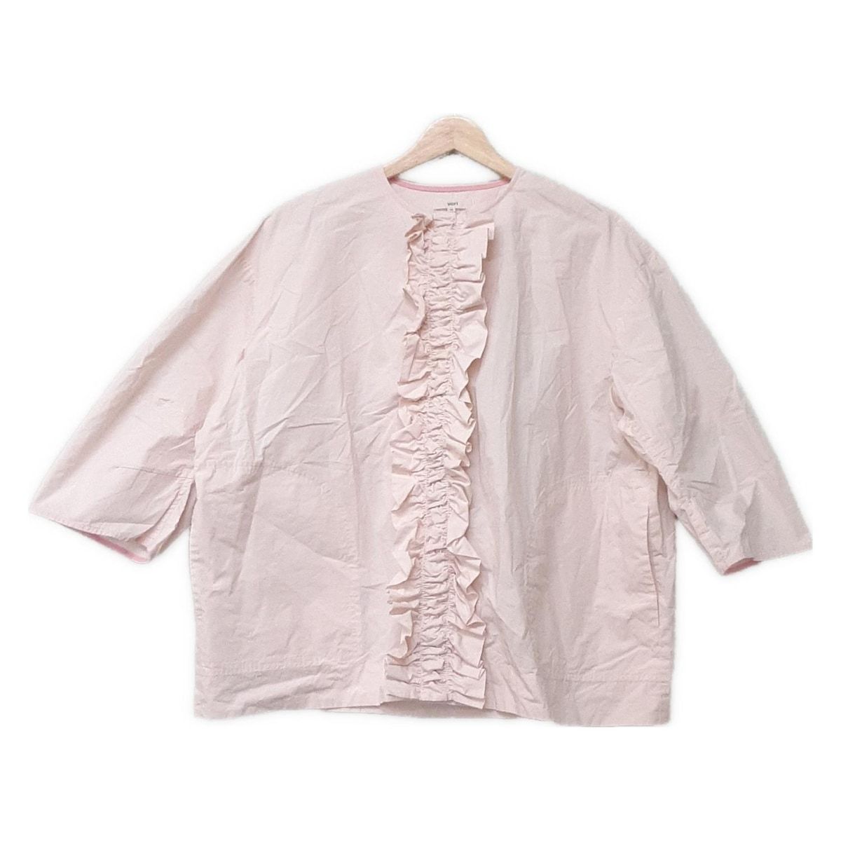 くま様専用！yori フリルシャツ 36