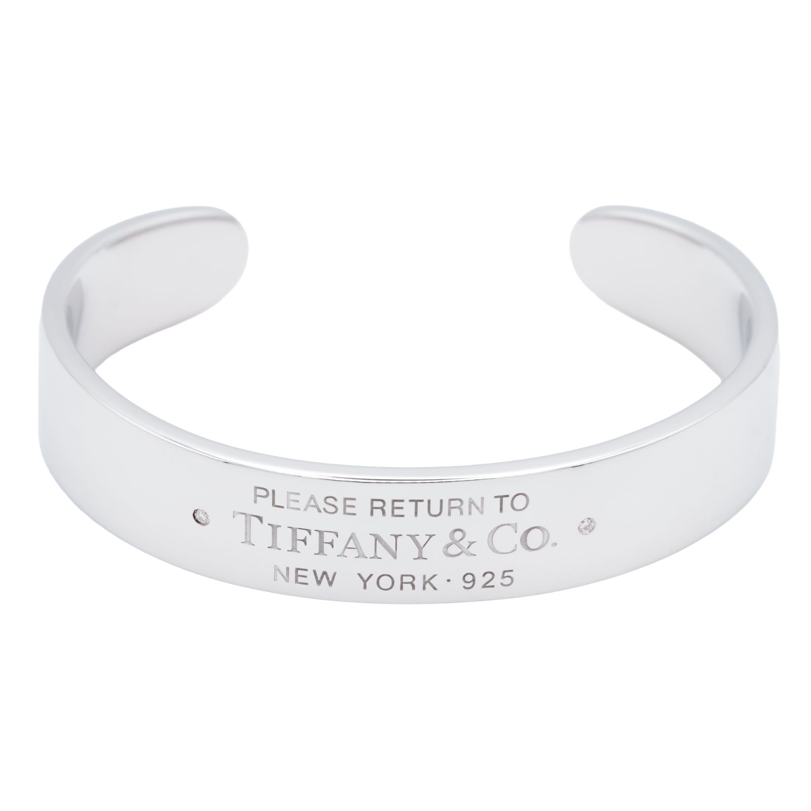 TIFFANY & Co.】リターントゥテオィファニー ナローカフ ダイヤモンド 