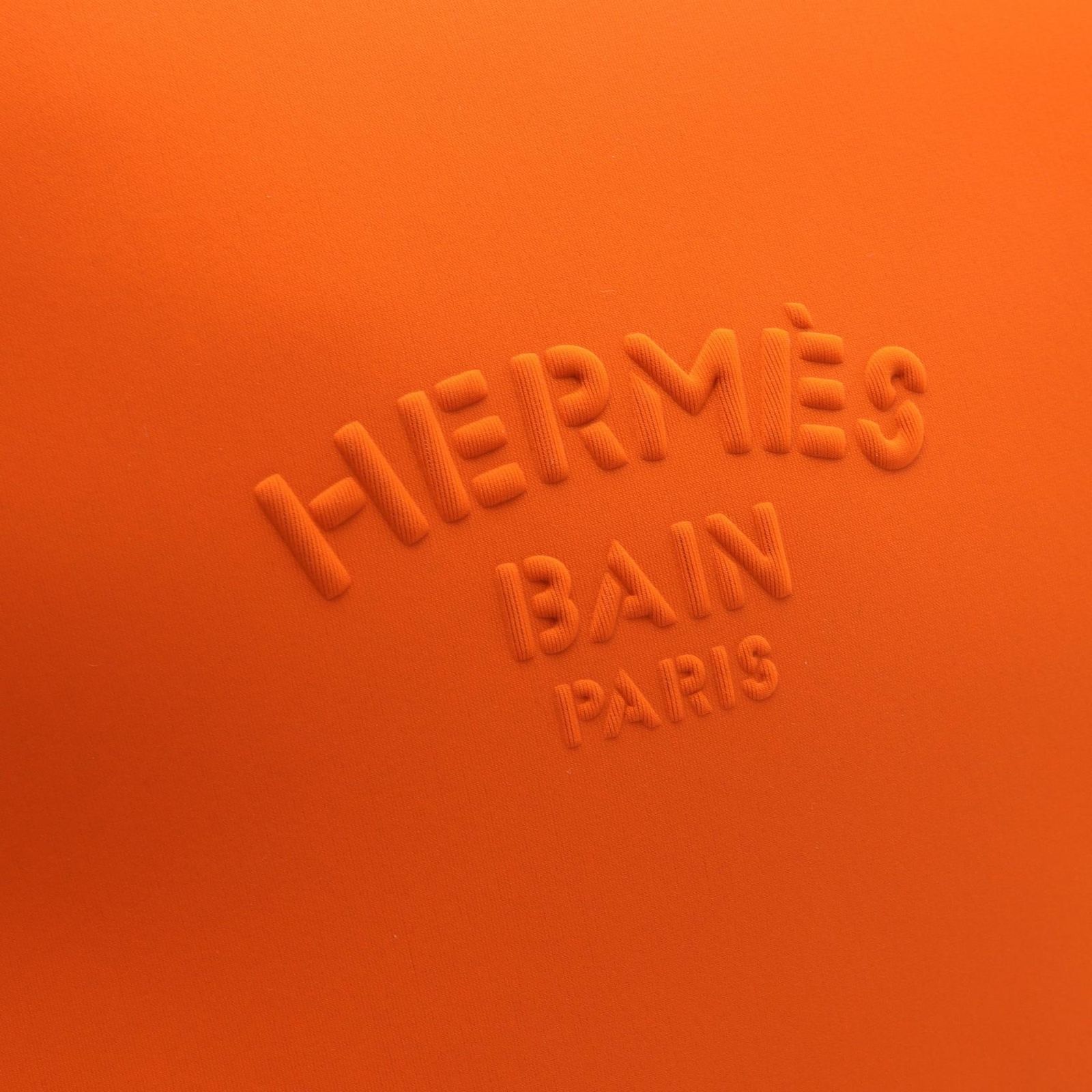 エルメス HERMES ポーチ ネオバンGM H104313M 03 オレンジ レザー  