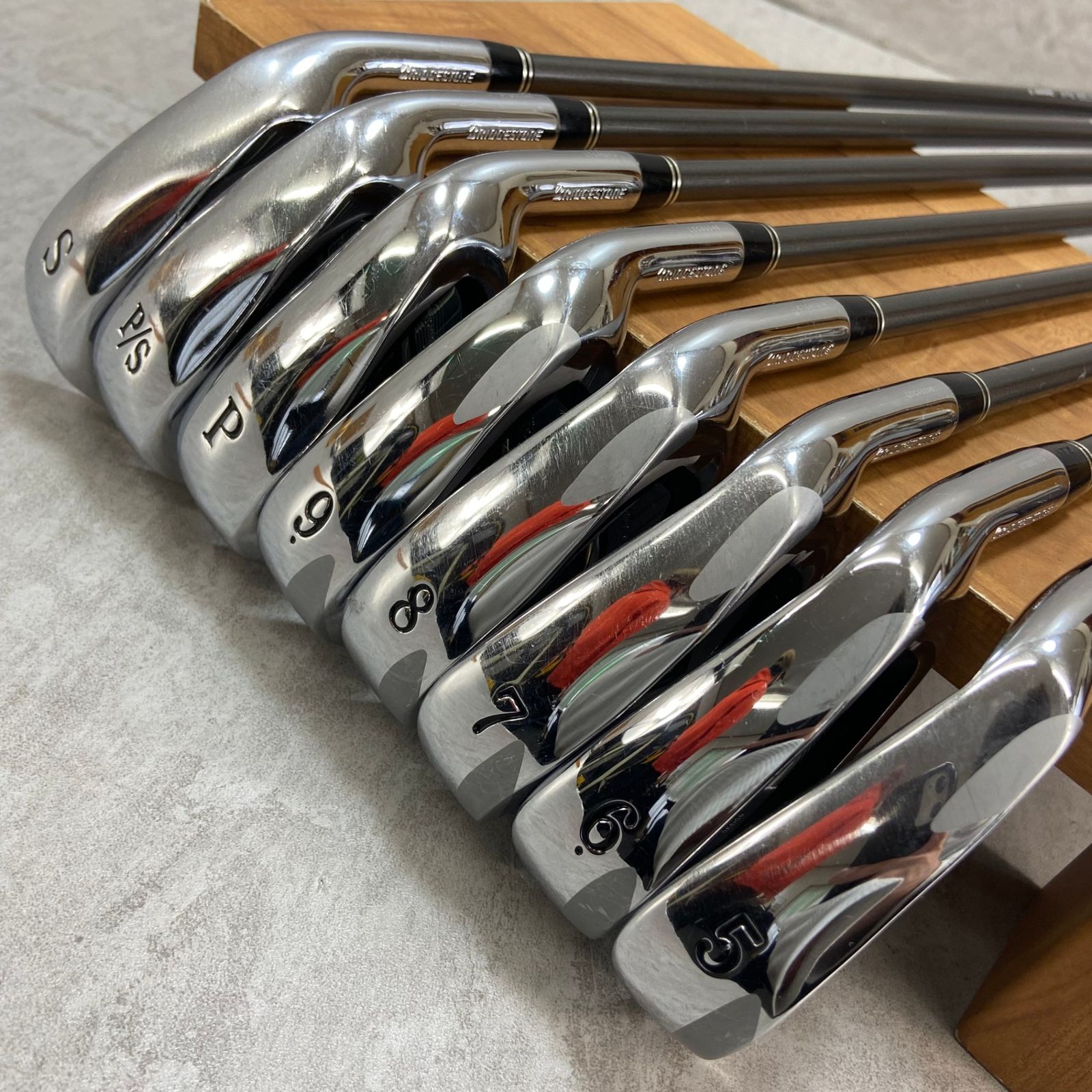 メンズ右利き初心者用　ファイズ　ツアーステージ　ゴルフクラブセット　W-2587 ブリヂストン ツアーステージ ファイズ メンズゴルフ アイアンセット 8