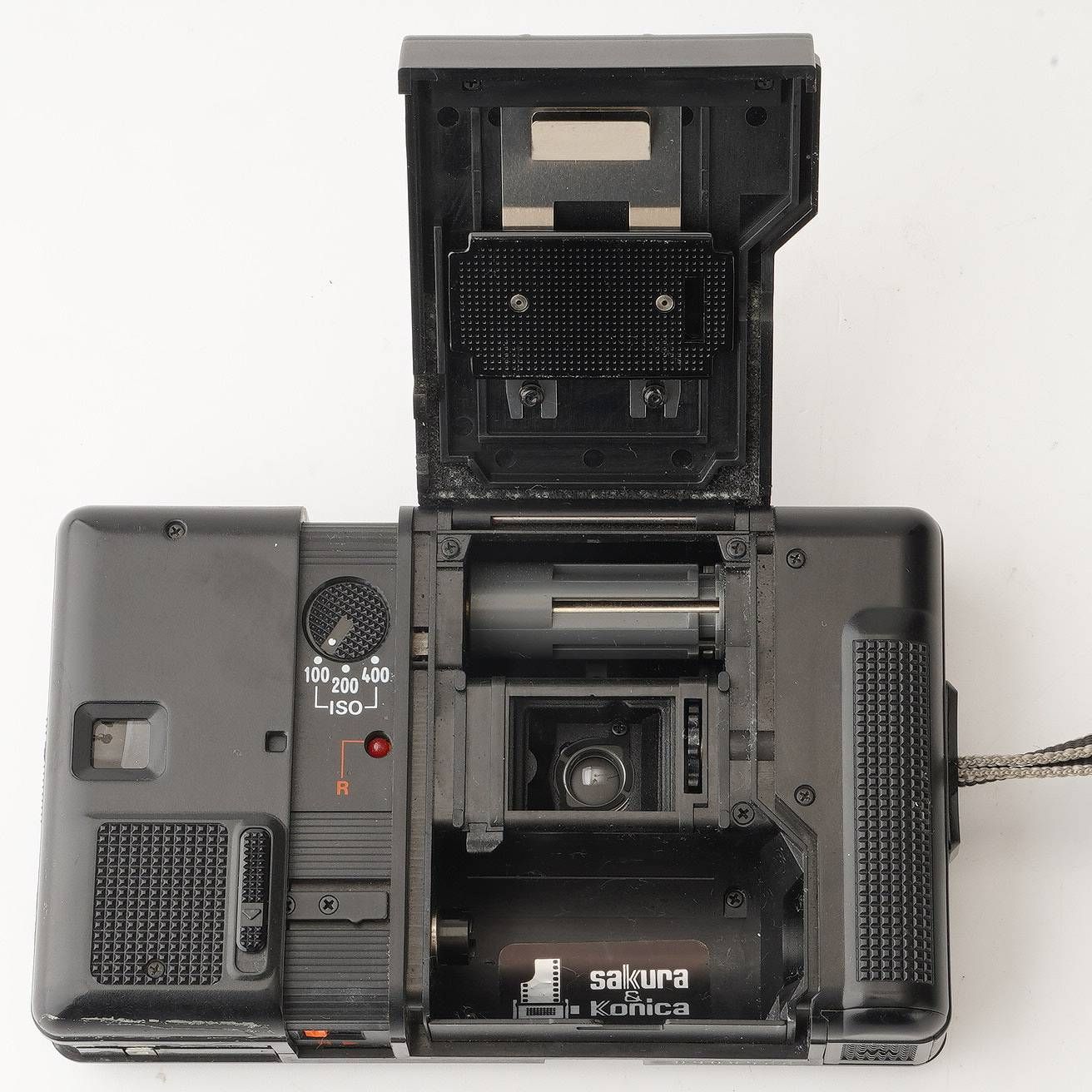 Konica auto focus RECORDER コニカ ジャンク品 ２ コニカ Konica Auto Focus Recorder レコーダー ブラック Hexanon 24mm